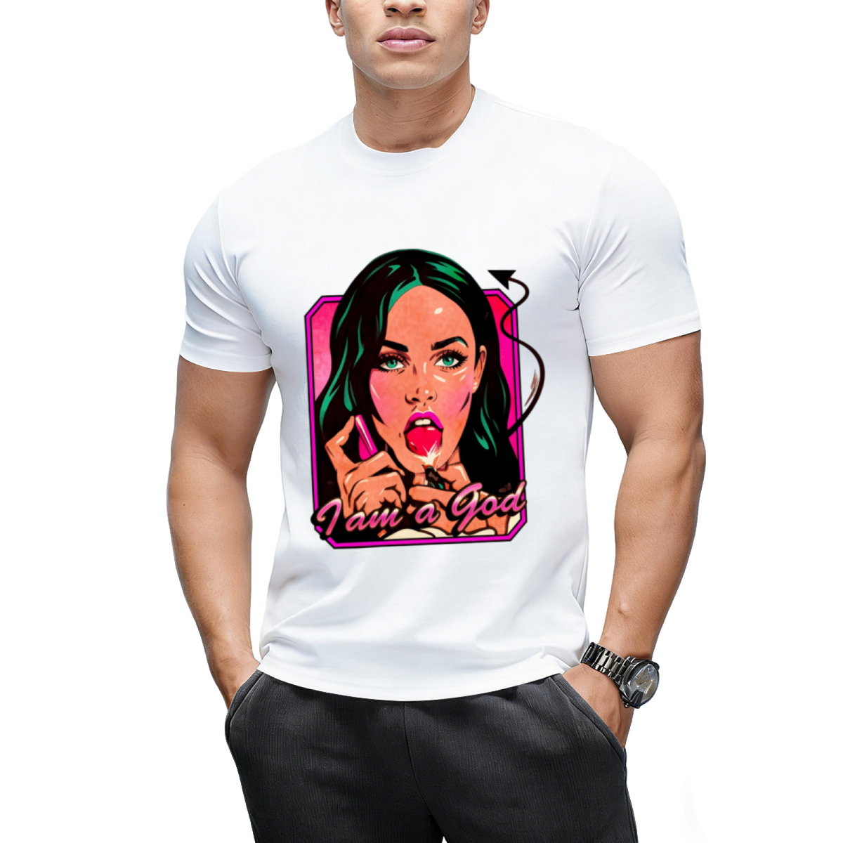 I Am a God Graphic T-Shirt