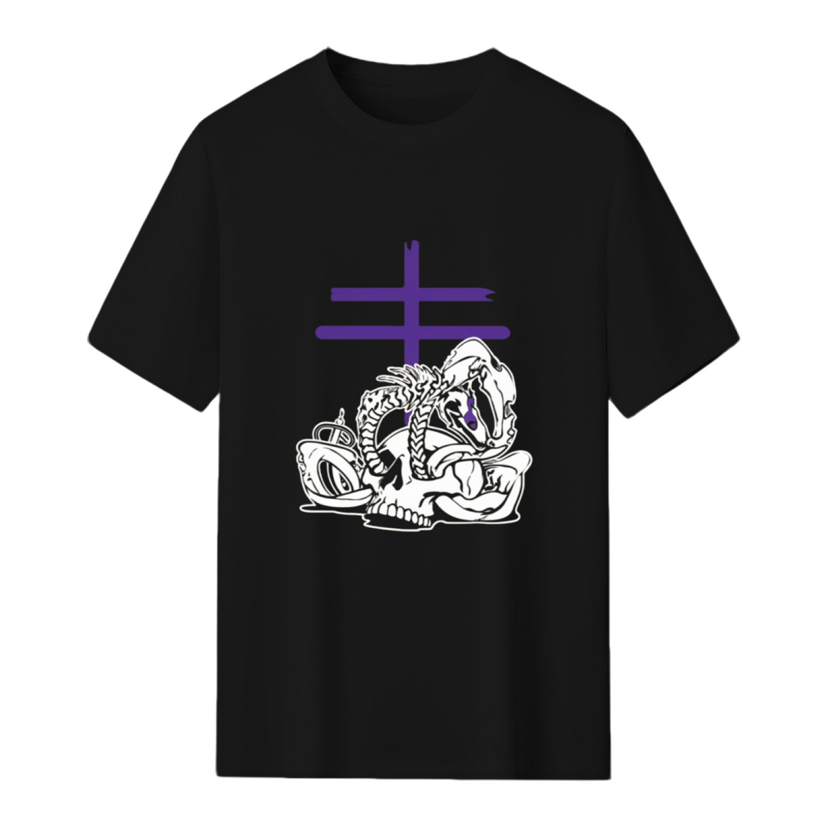 Leviathan (purple) Graphic T-Shirt
