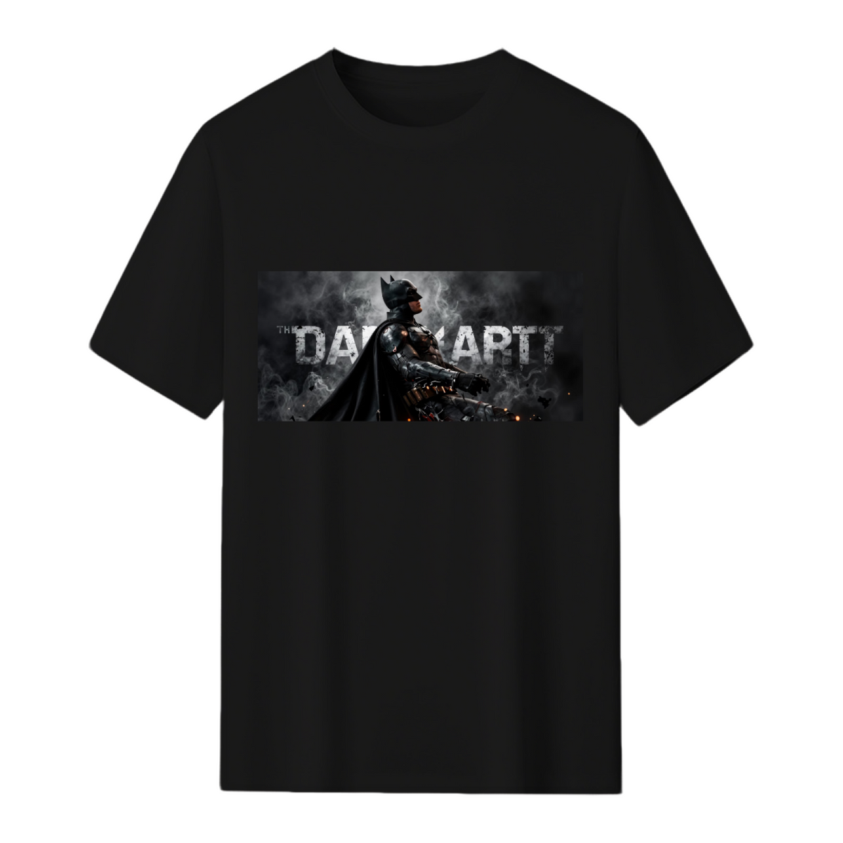 Smoky Armor Portrait Men's T-Shirt for Movie Marathons