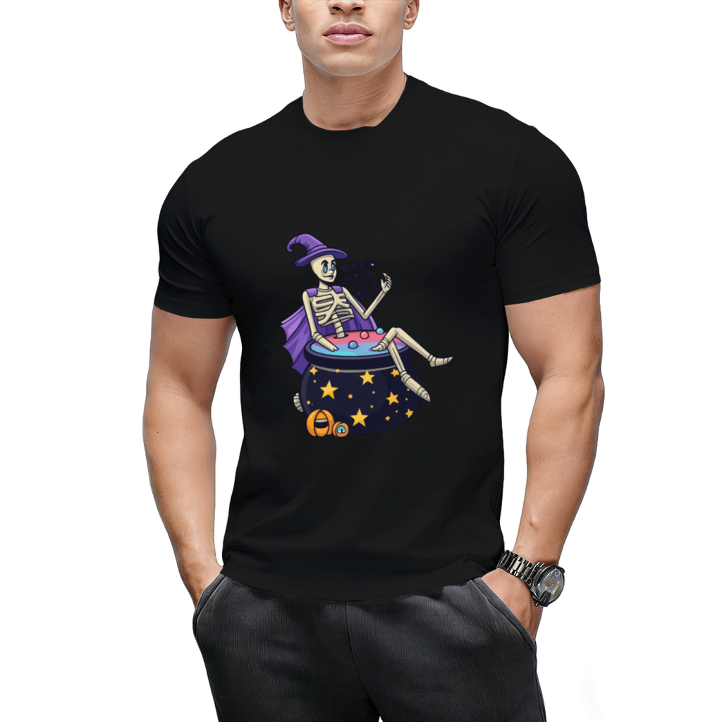 Keep Calm in Hot Water Graphic T-Shirt