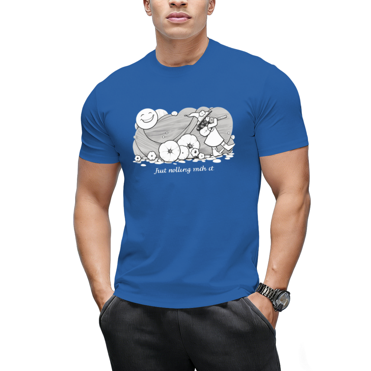 The Pied Piper of Pumpkins Graphic T-Shirt