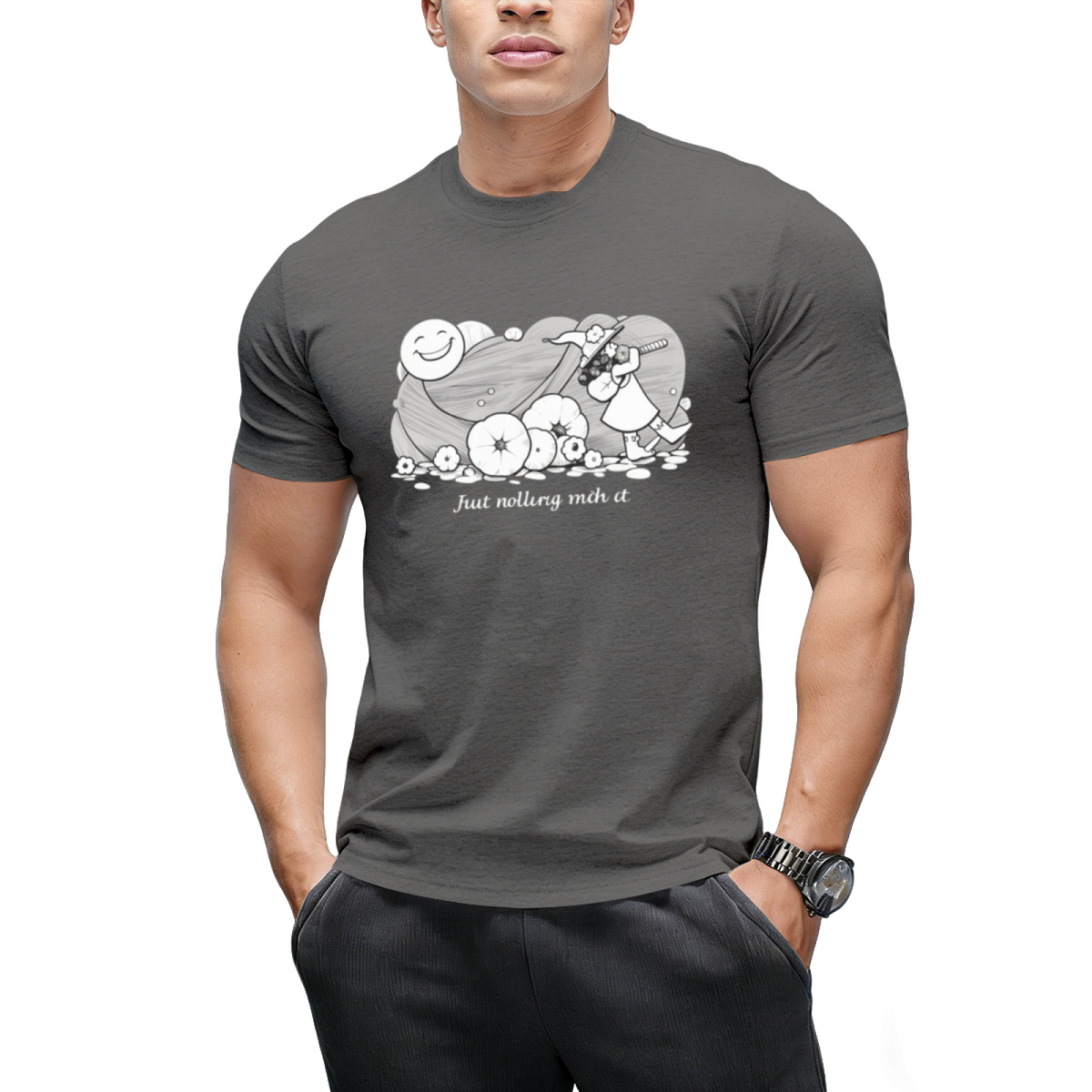 The Pied Piper of Pumpkins Graphic T-Shirt