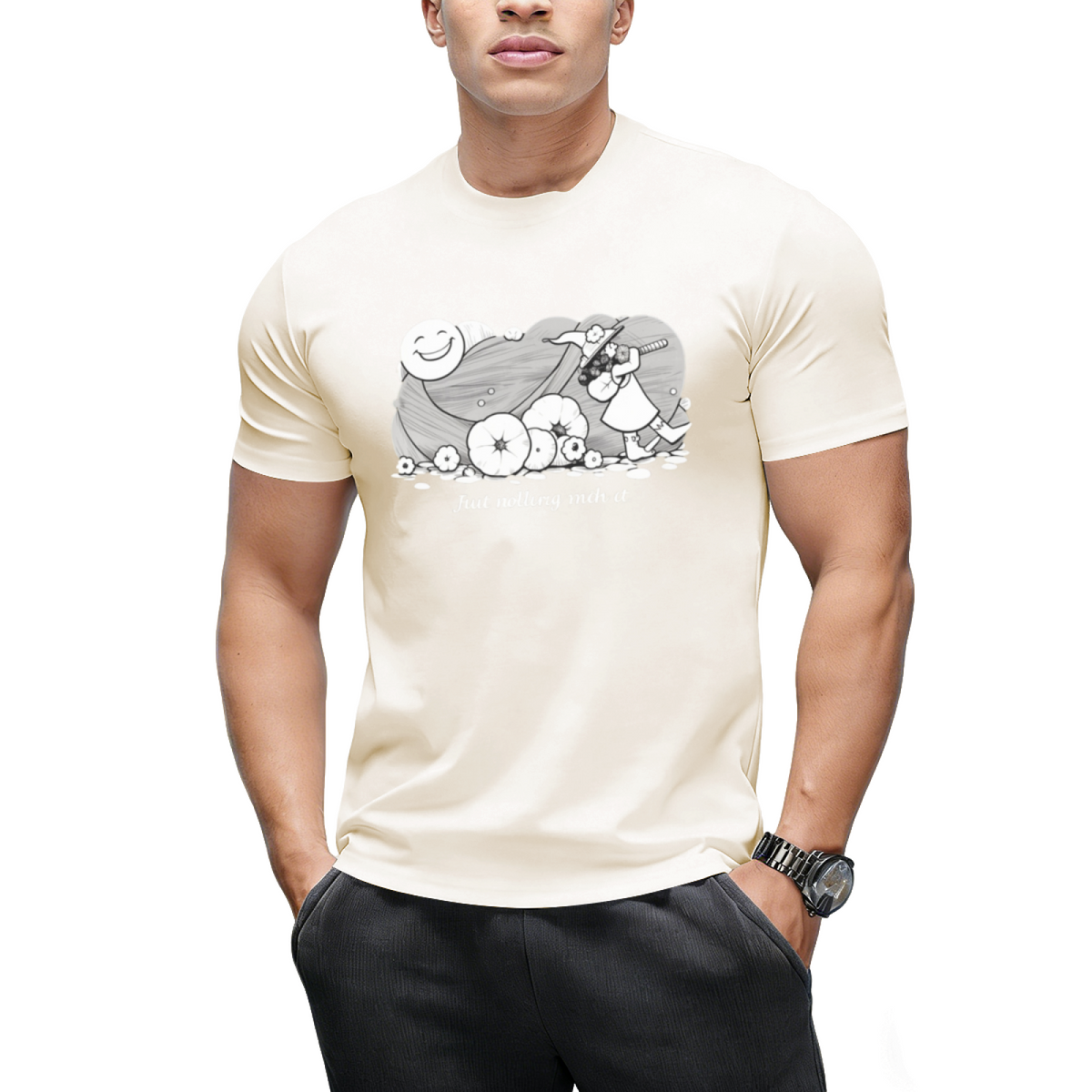 The Pied Piper of Pumpkins Graphic T-Shirt