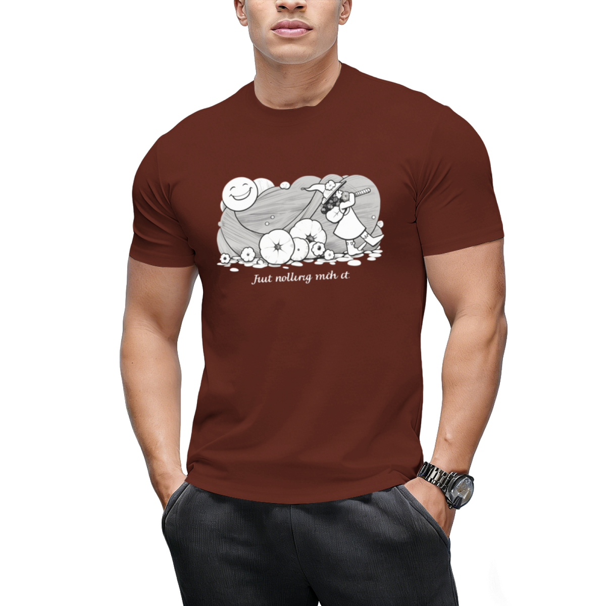 The Pied Piper of Pumpkins Graphic T-Shirt