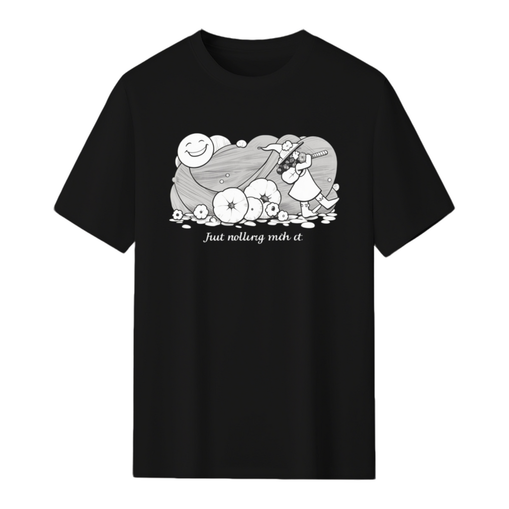 The Pied Piper of Pumpkins Graphic T-Shirt
