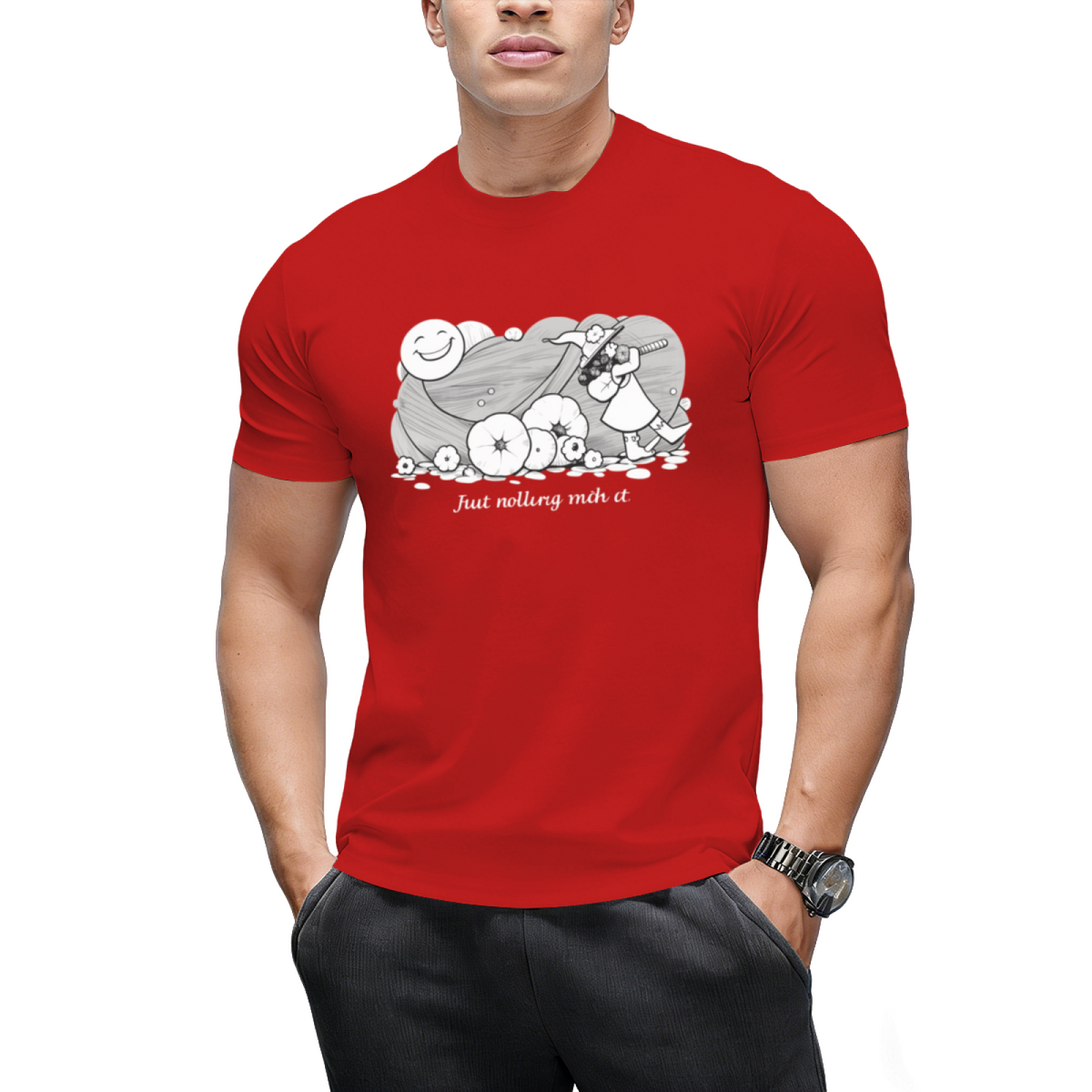 The Pied Piper of Pumpkins Graphic T-Shirt