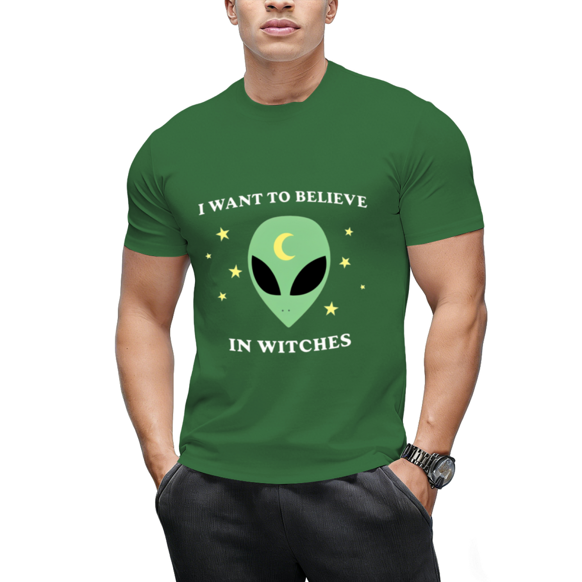 I Want to Believe in Witches Graphic T-Shirt