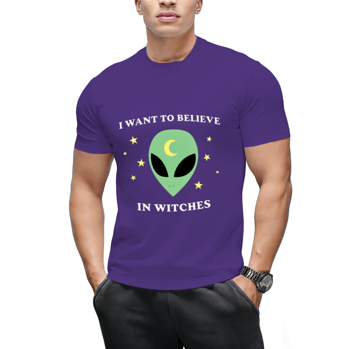 I Want to Believe in Witches Graphic T-Shirt