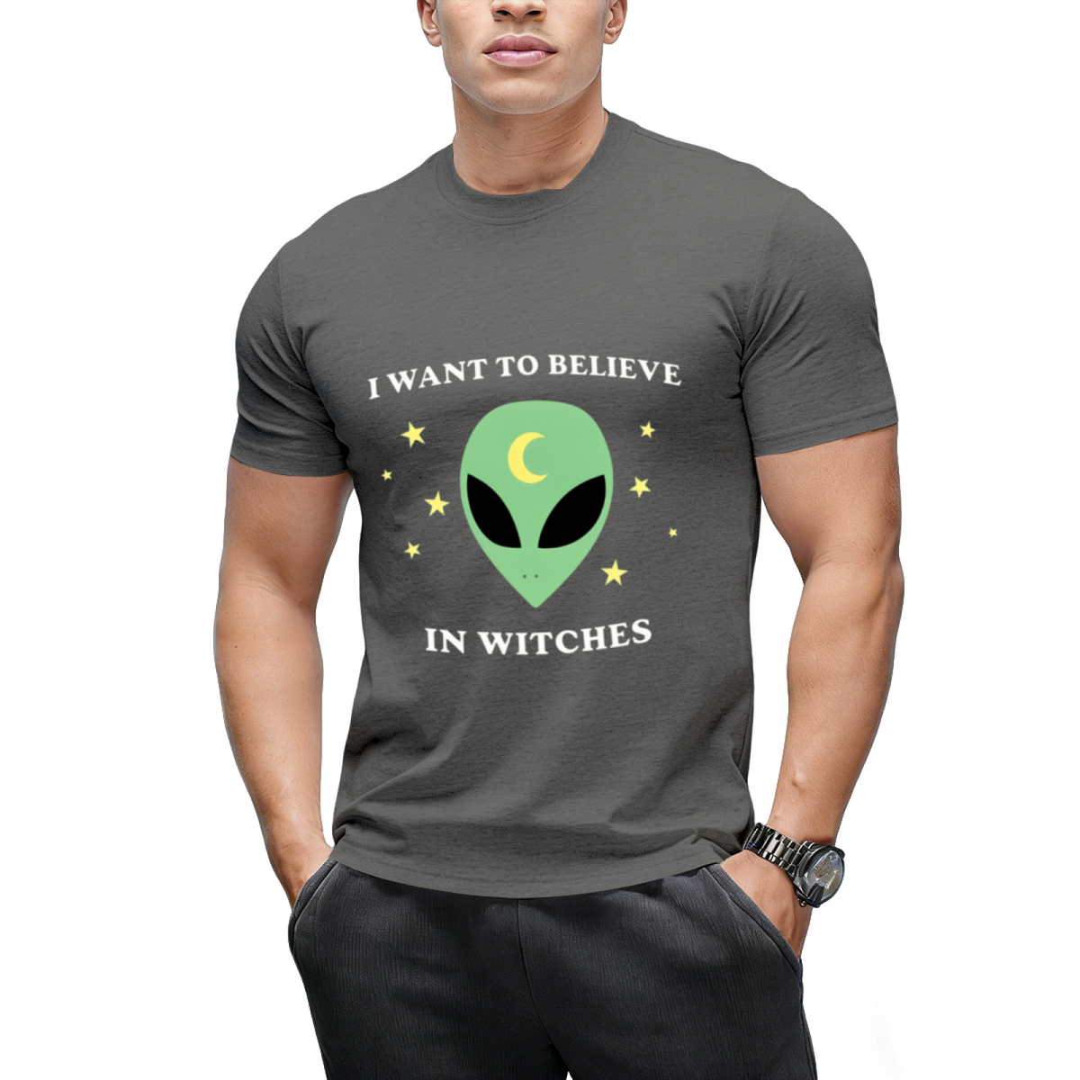 I Want to Believe in Witches Graphic T-Shirt
