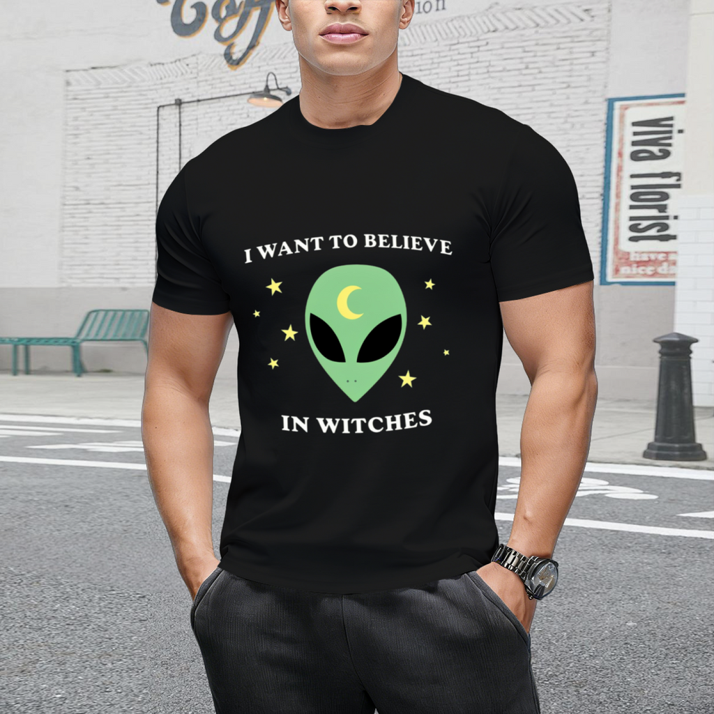 I Want to Believe in Witches Graphic T-Shirt
