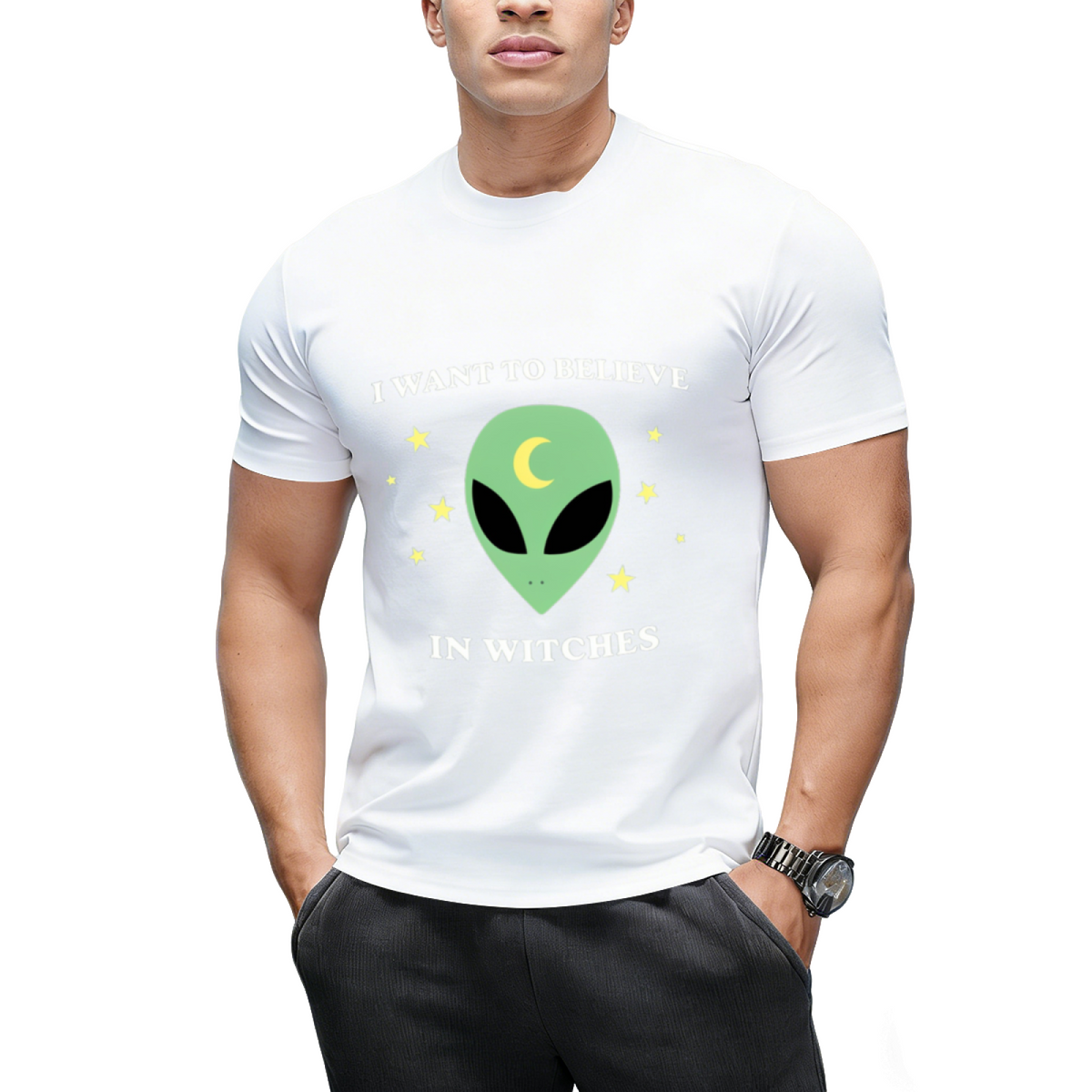 I Want to Believe in Witches Graphic T-Shirt