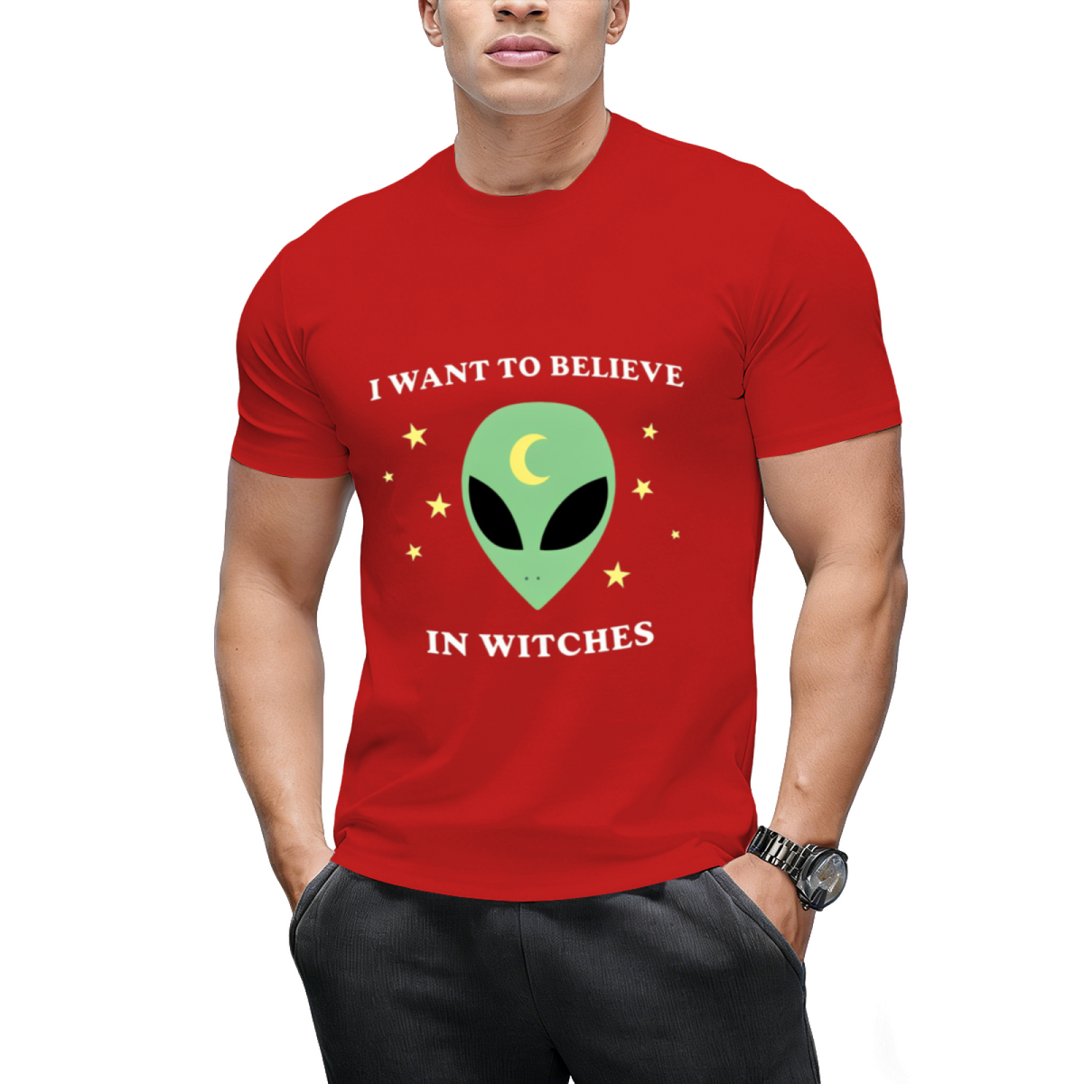 I Want to Believe in Witches Graphic T-Shirt