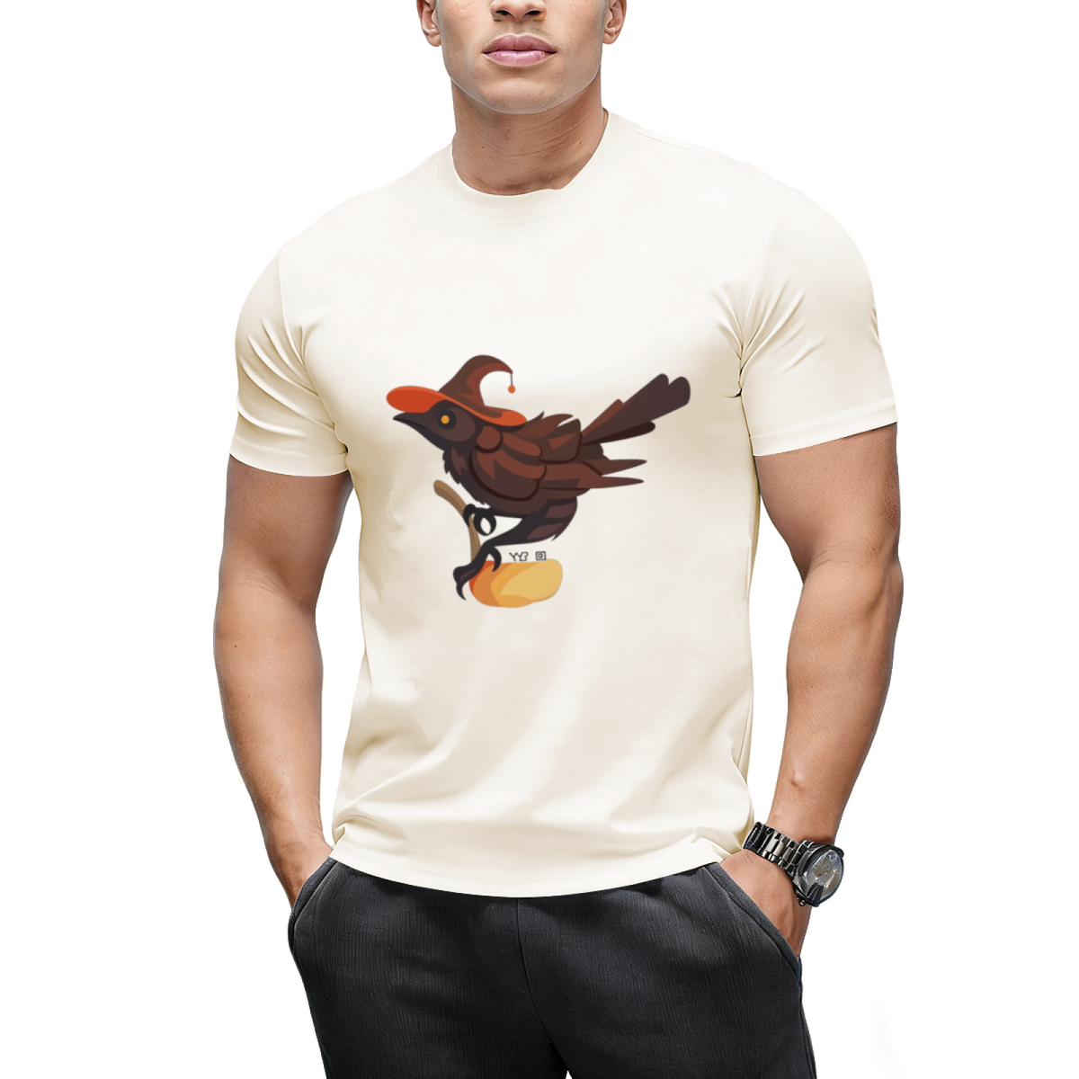 Witch Corvid Graphic T-Shirt