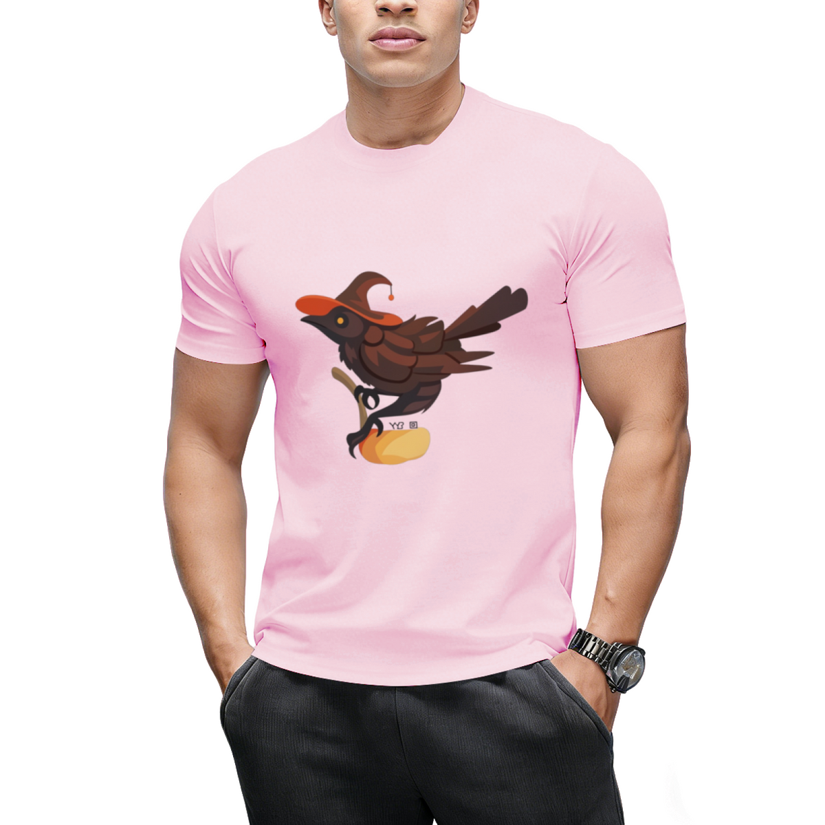 Witch Corvid Graphic T-Shirt