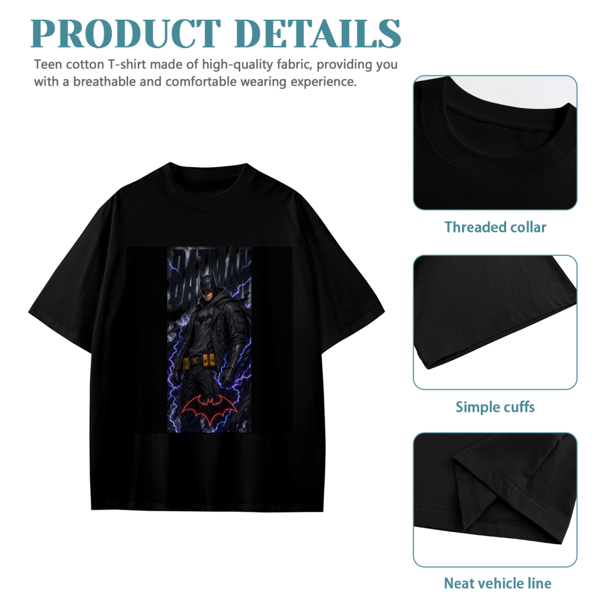 Violet Lightning Sentinel Kid's T-Shirt for Holiday Events