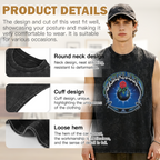 Grateful Dead washed graphic tank top with Earth Rose Tie Dye graphic