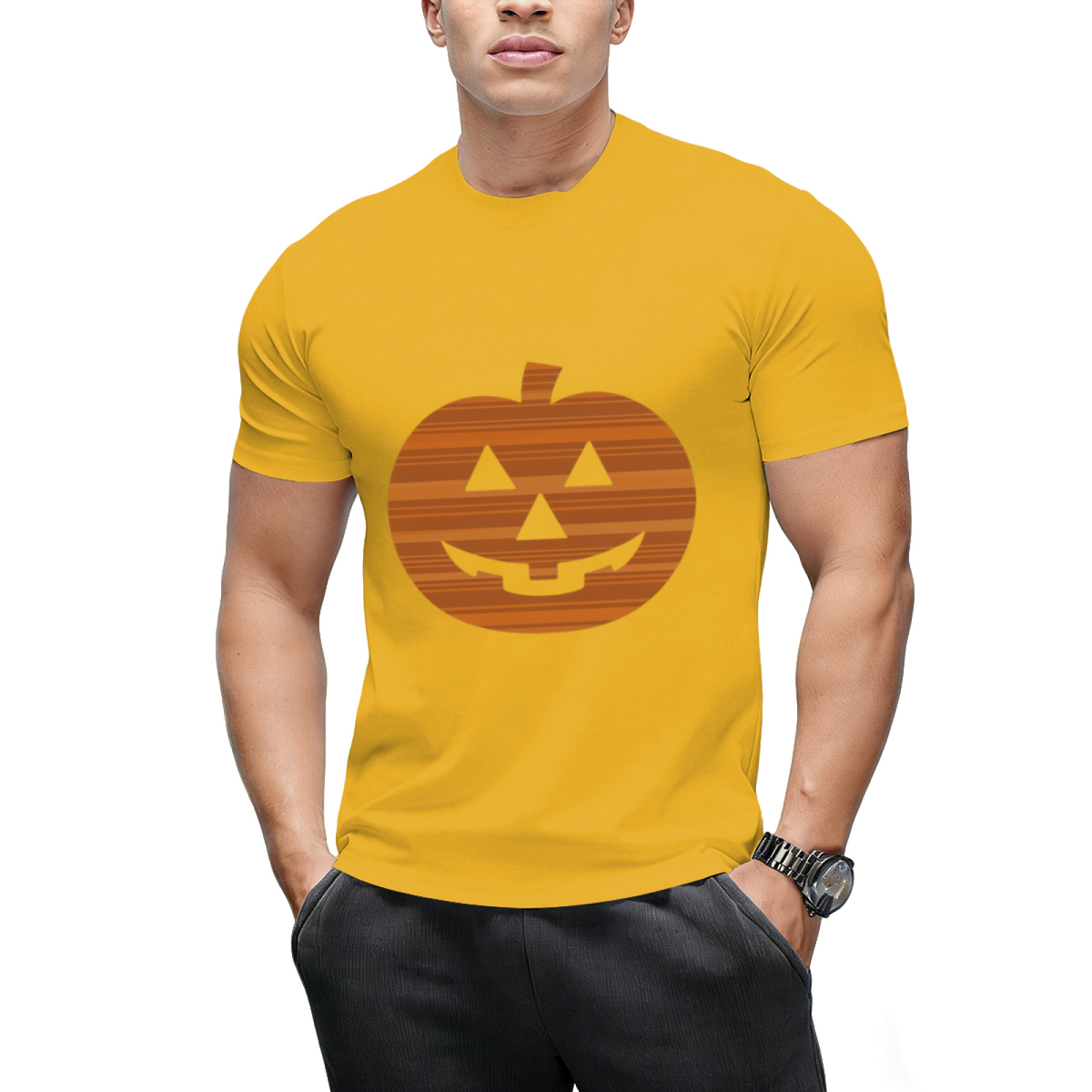 Watch the Magic Pumpkin Watch Graphic T-Shirt