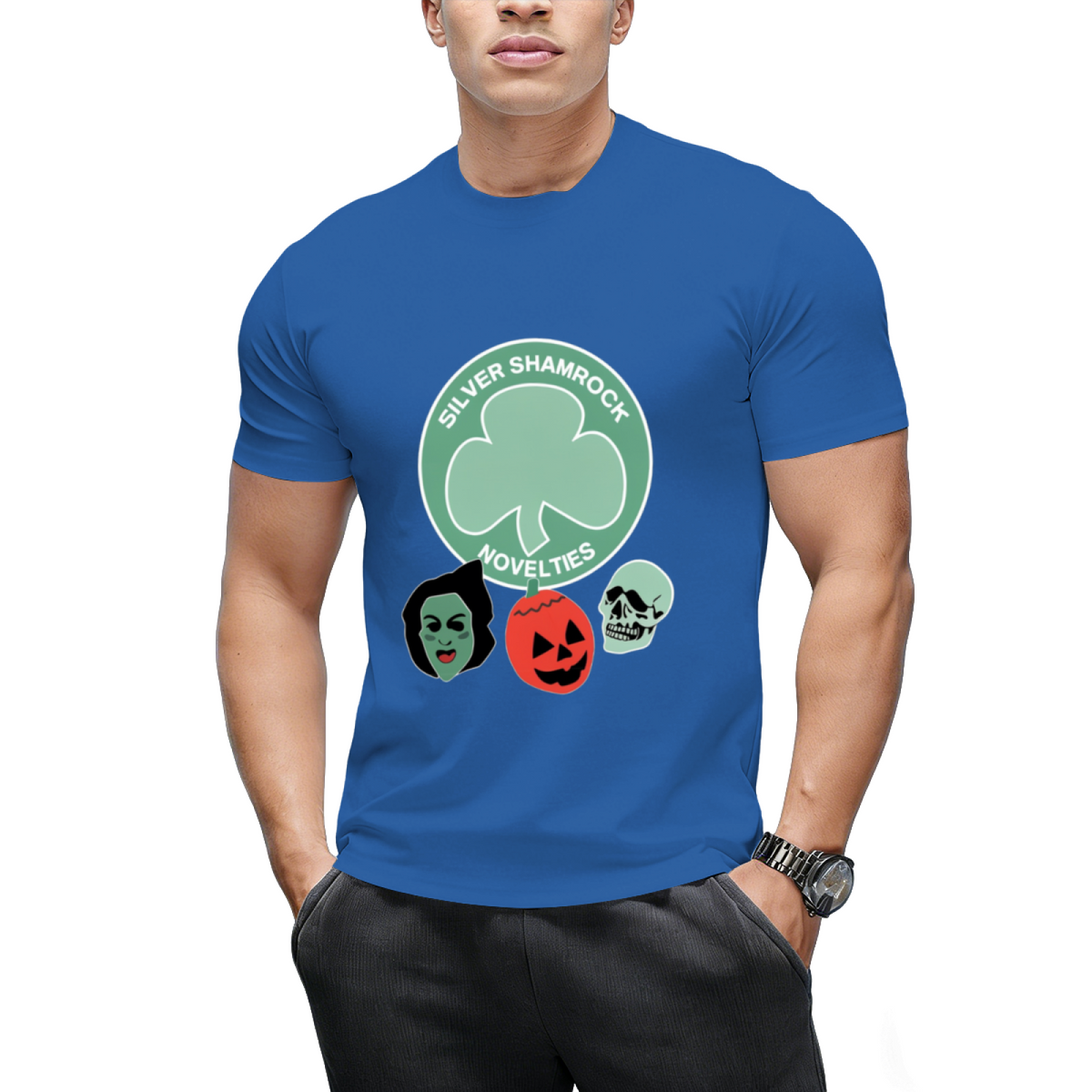 Silver Shamrock 2 0 Graphic T-Shirt