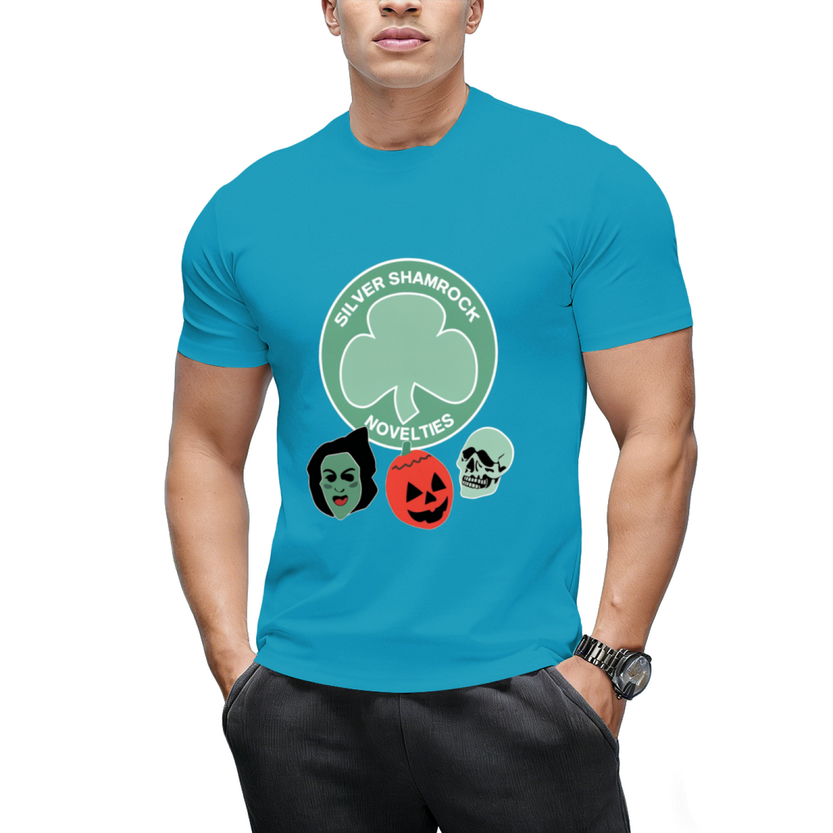 Silver Shamrock 2 0 Graphic T-Shirt