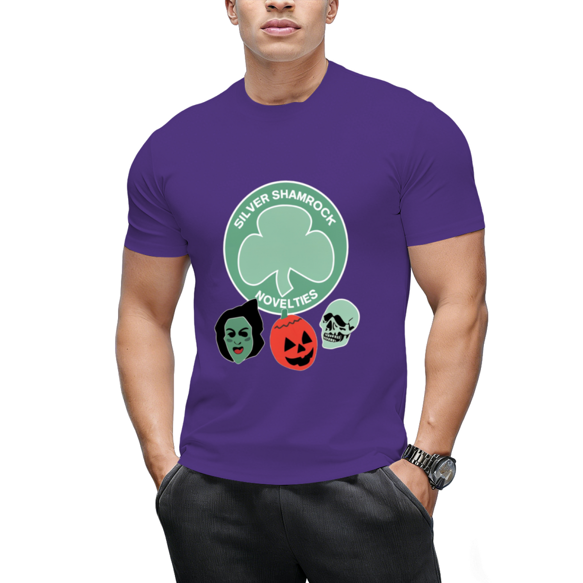 Silver Shamrock 2 0 Graphic T-Shirt