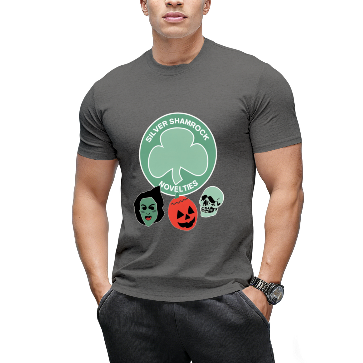 Silver Shamrock 2 0 Graphic T-Shirt