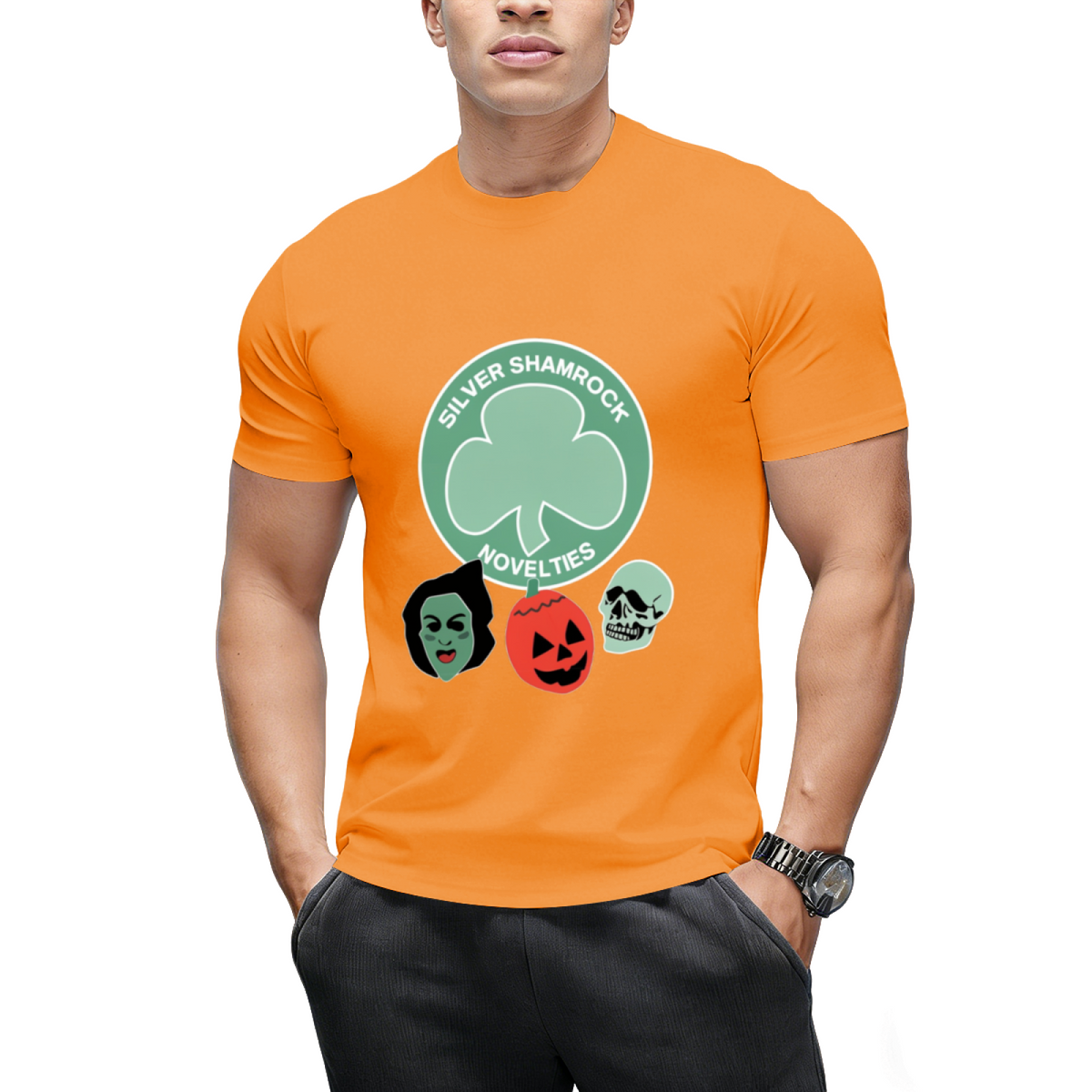 Silver Shamrock 2 0 Graphic T-Shirt