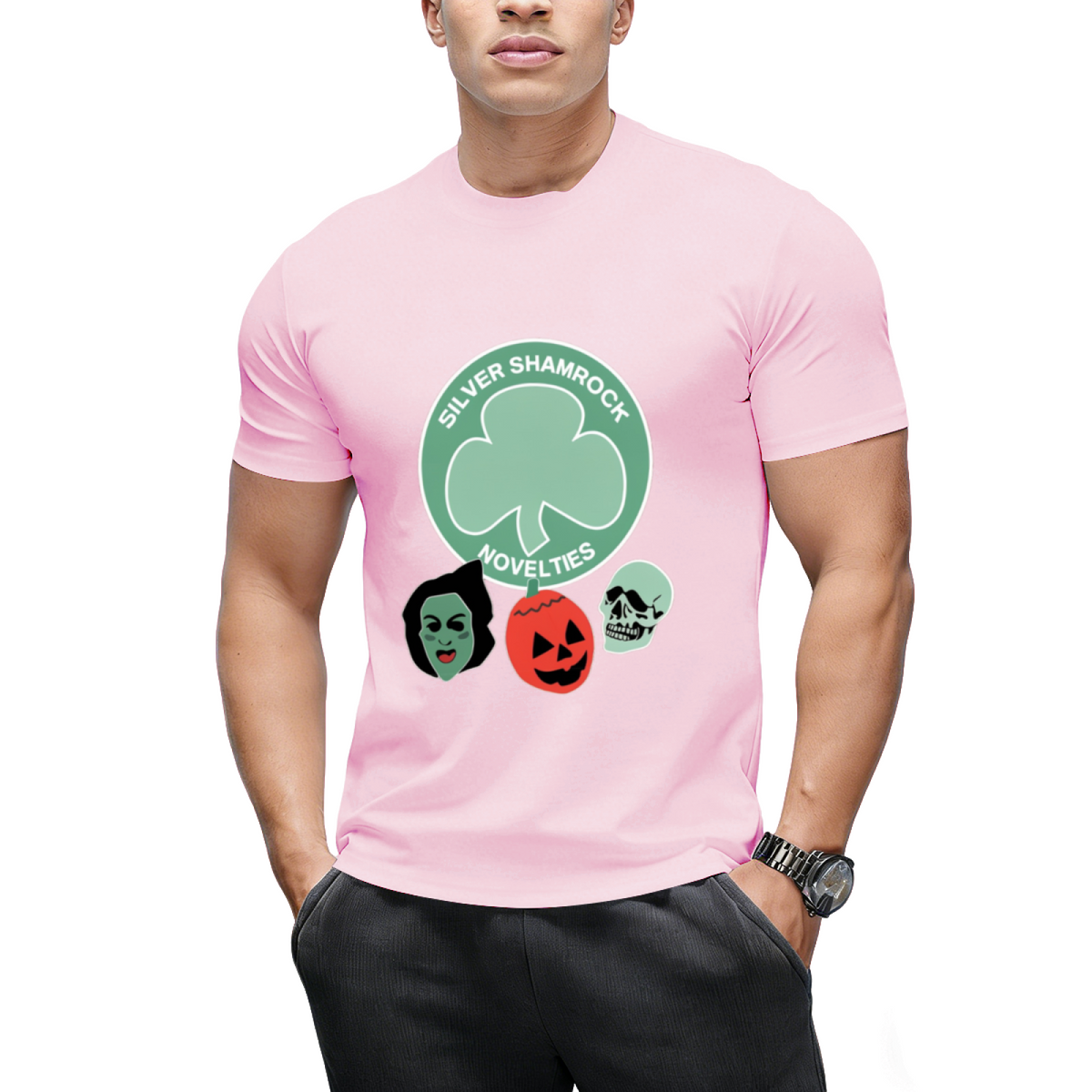 Silver Shamrock 2 0 Graphic T-Shirt