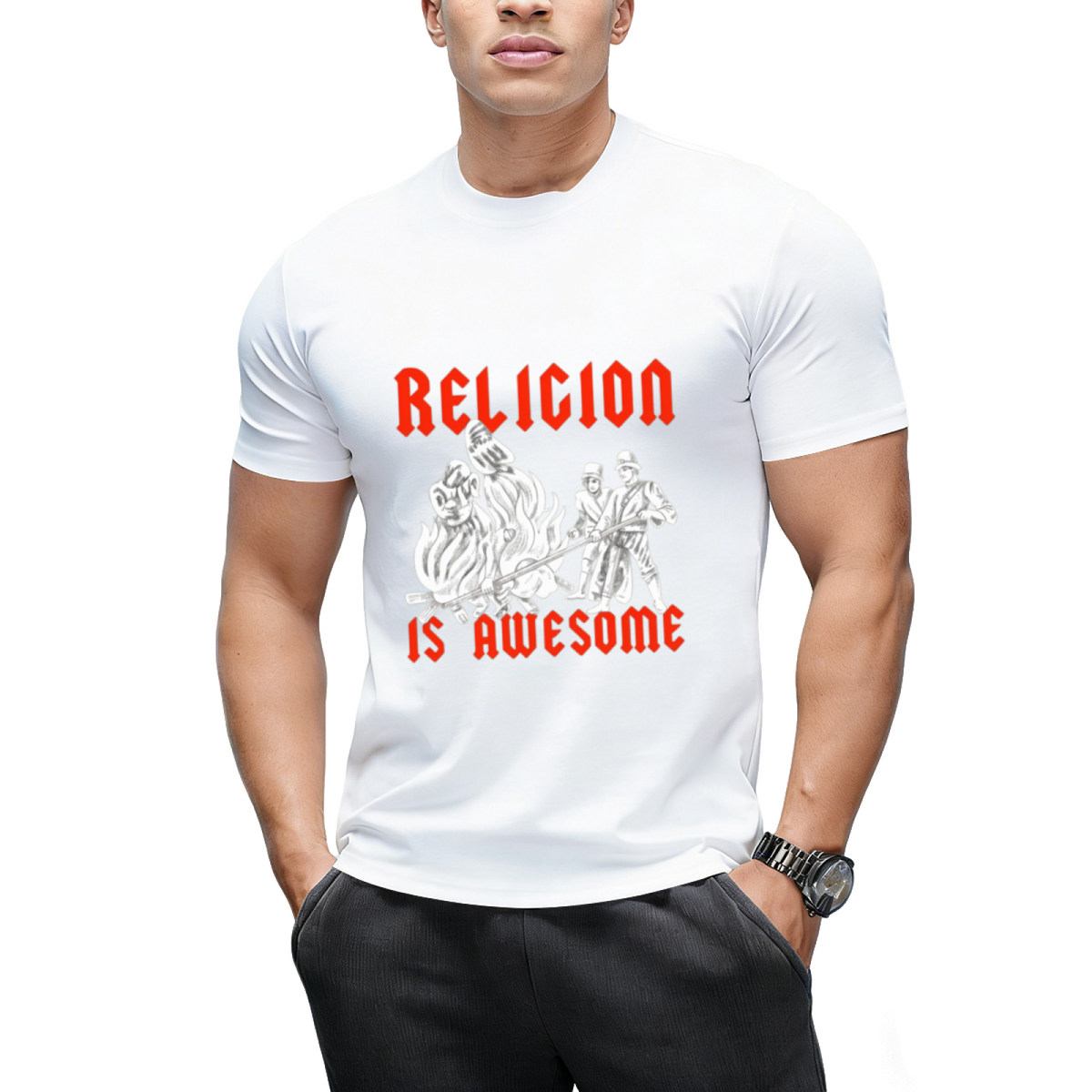 Religion Is Awesome! Graphic T-Shirt