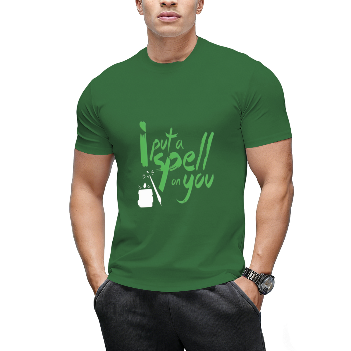 I Put a Spell on You Witchcraft Graphic T-Shirt