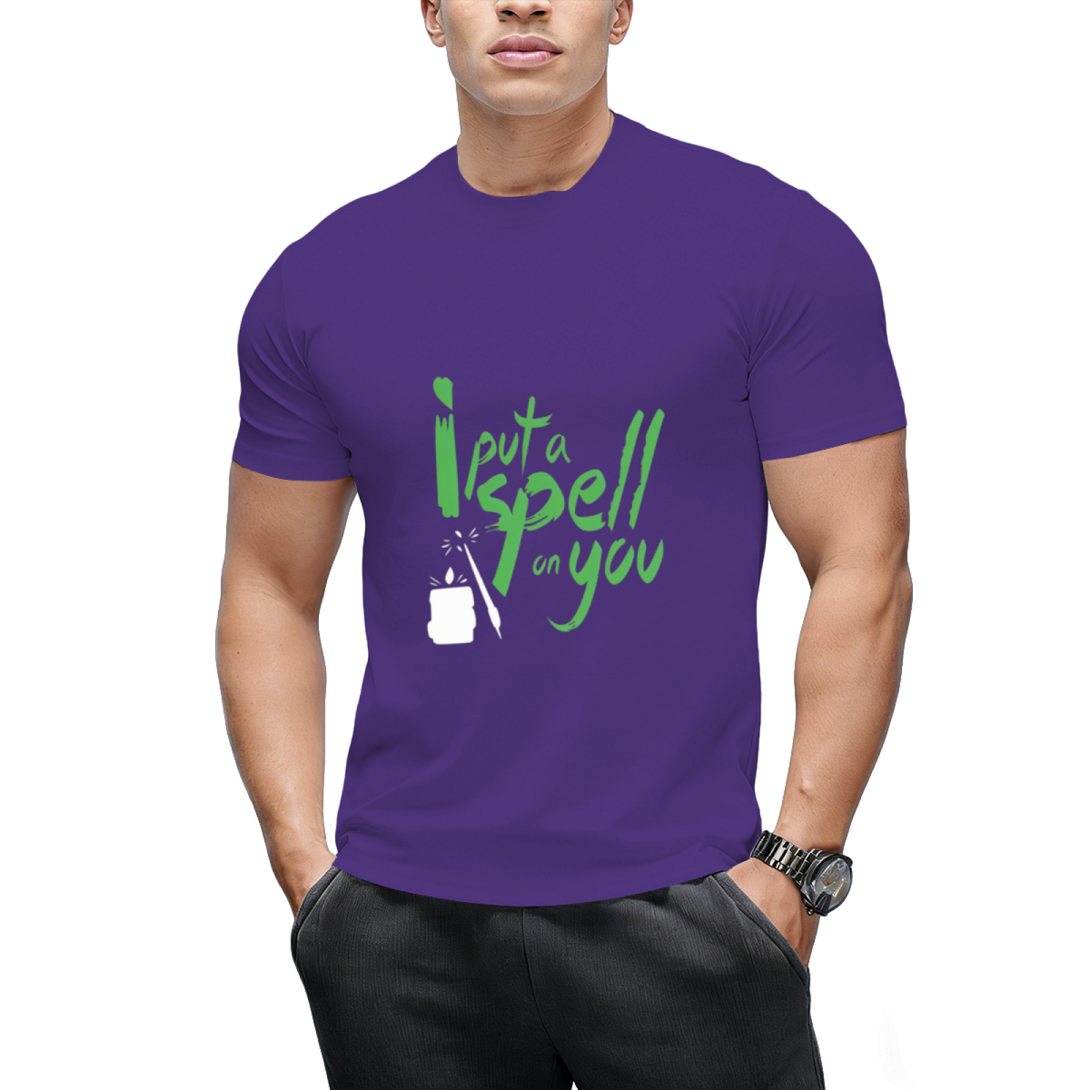 I Put a Spell on You Witchcraft Graphic T-Shirt