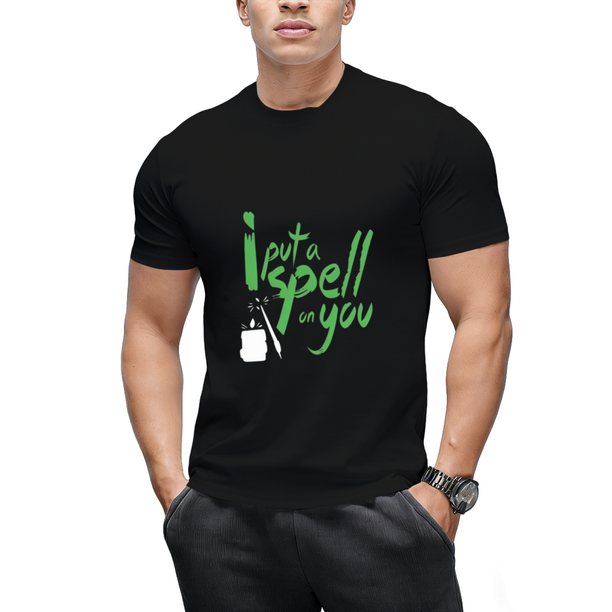 I Put a Spell on You Witchcraft Graphic T-Shirt