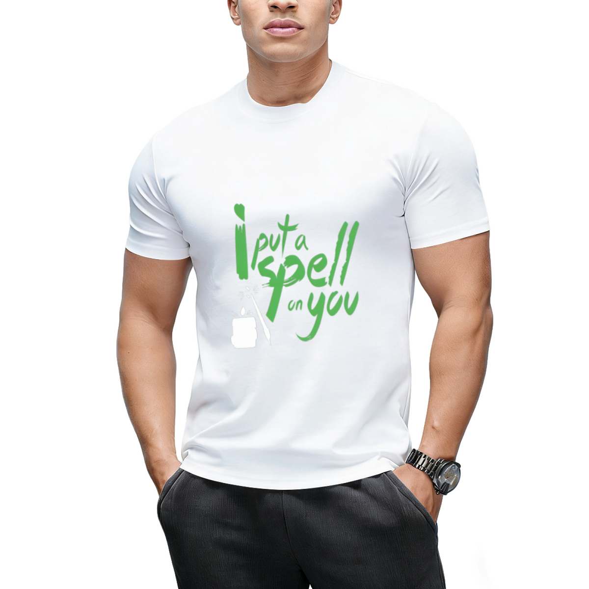 I Put a Spell on You Witchcraft Graphic T-Shirt