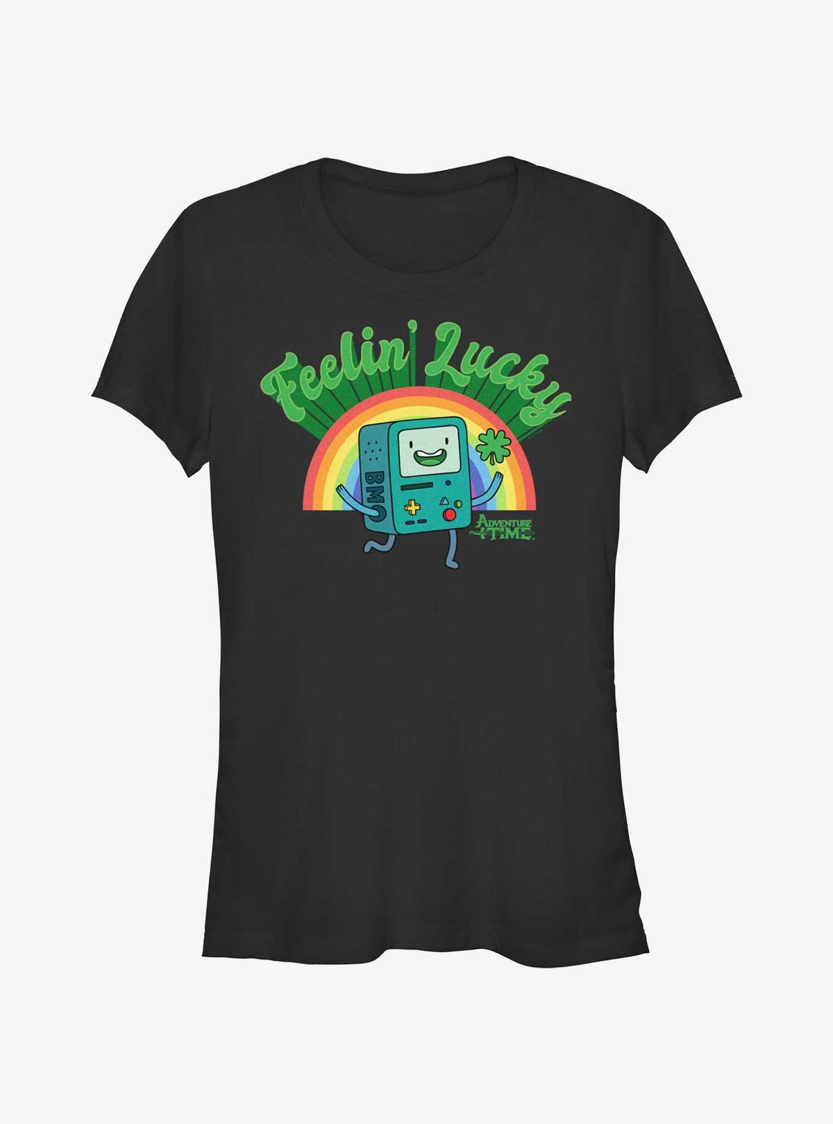 Adventure Time Lucky BMO Girls T-Shirt