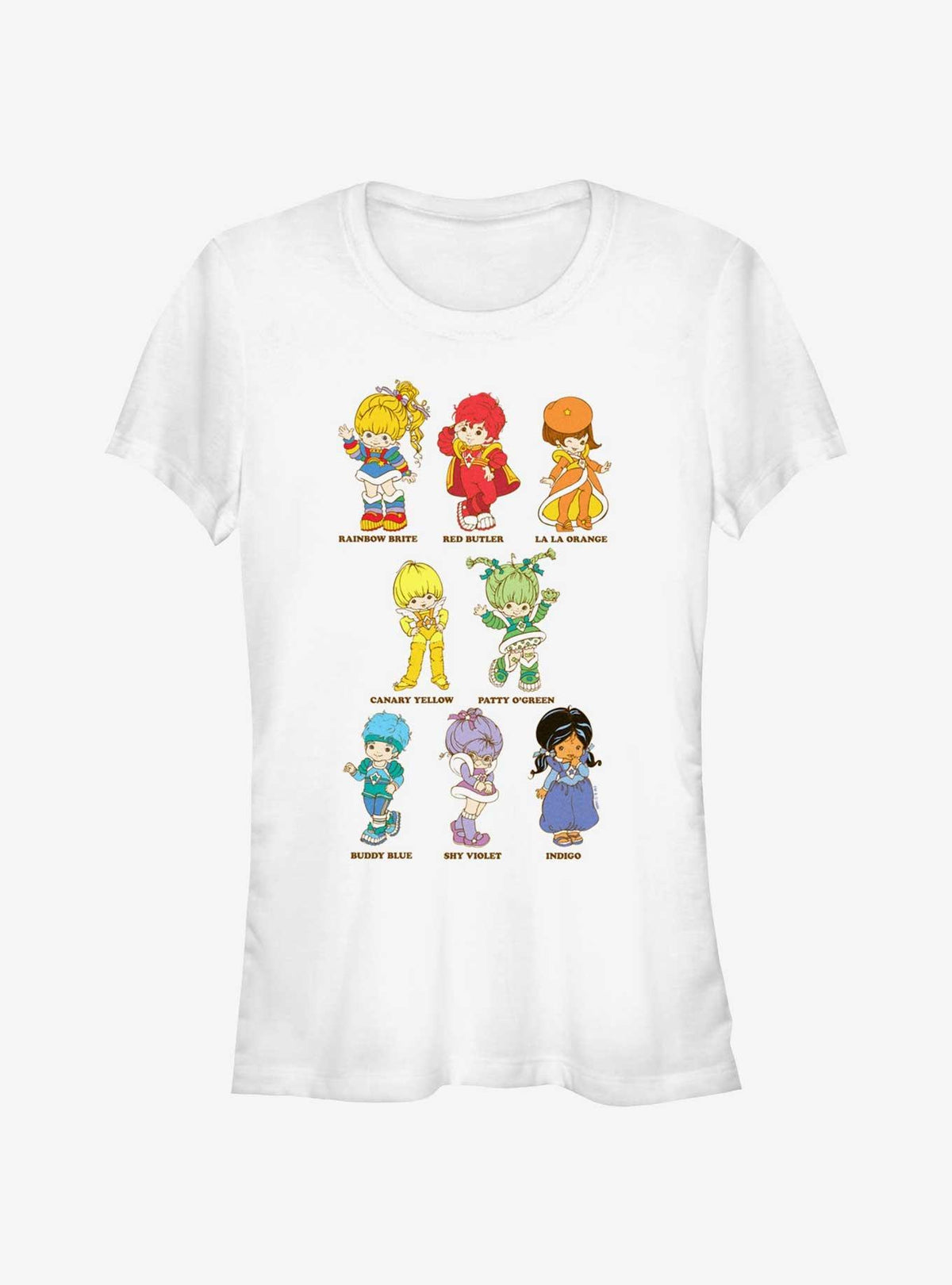 Rainbow Brite Rainbow Friends Girls T-Shirt