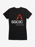 Space Ghost Coast To Coast Icon Girls T-Shirt