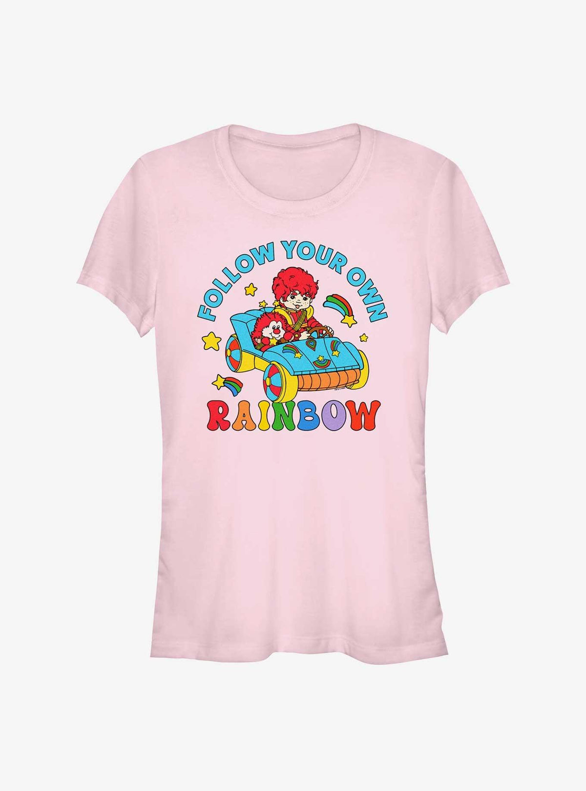 Rainbow Brite Follow Your Own Rainbow Girls T-Shirt