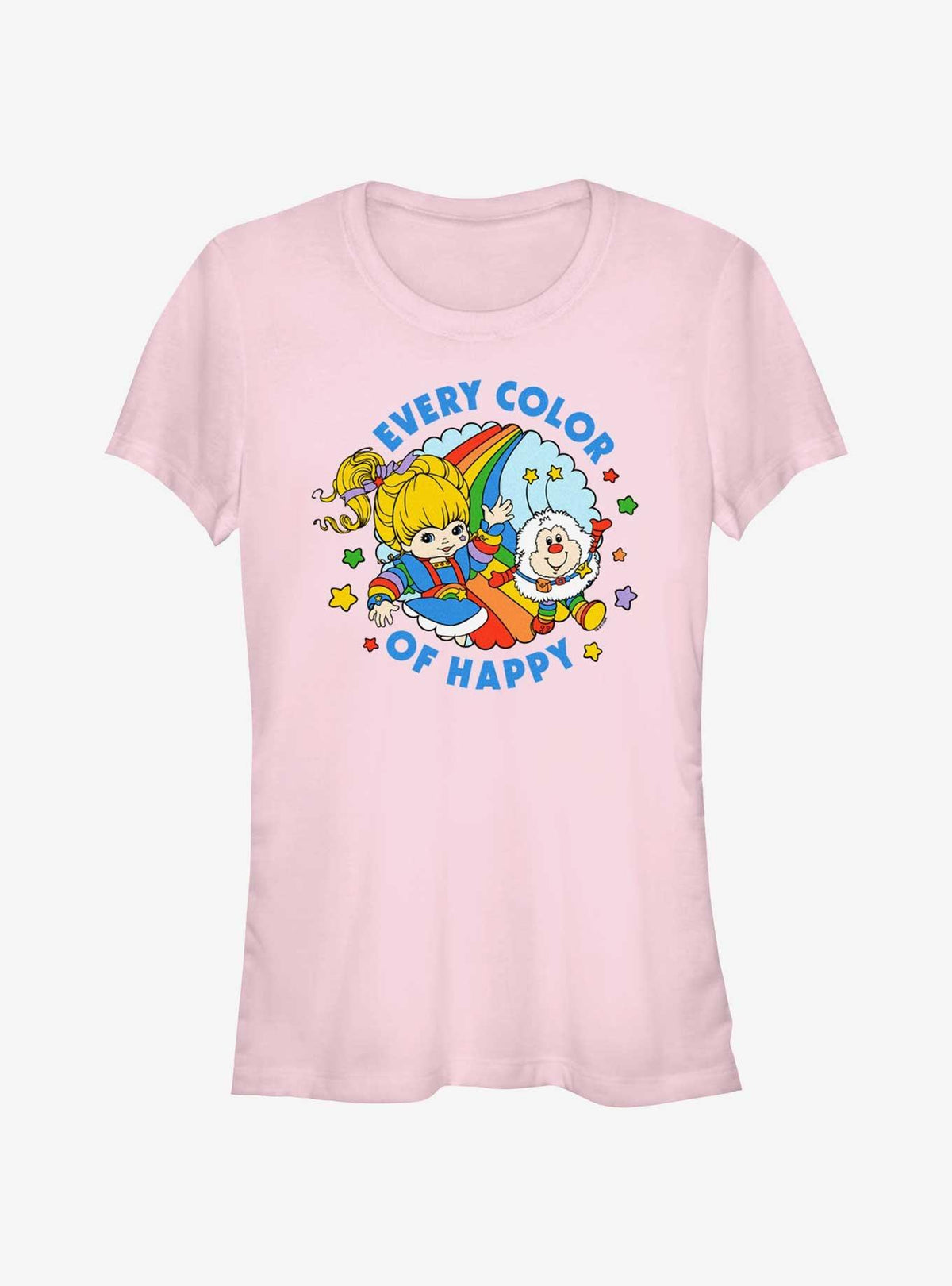 Rainbow Brite Every Color Of Happy Girls T-Shirt