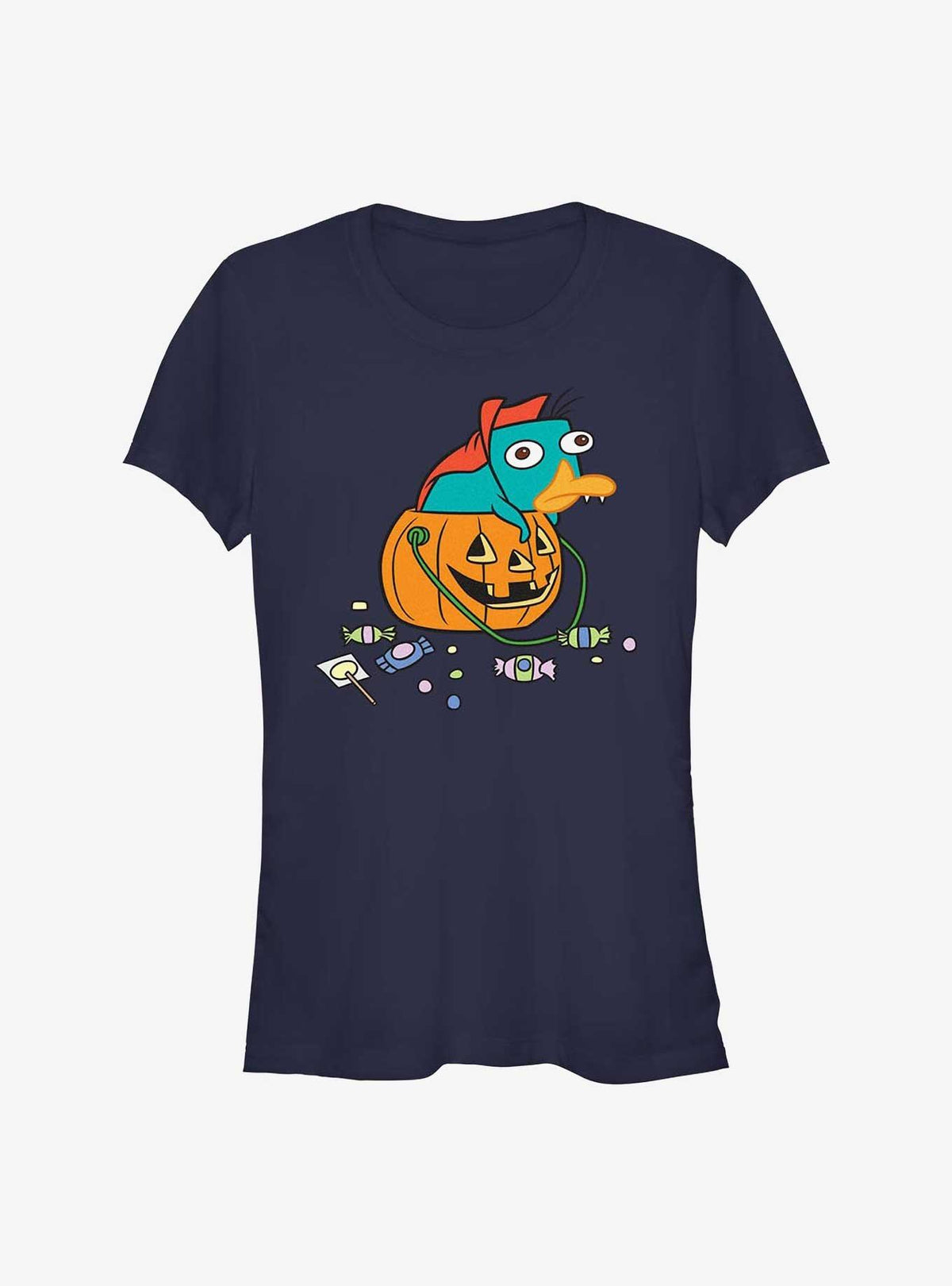 Phineas And Ferb Fang Perry Girls T-Shirt