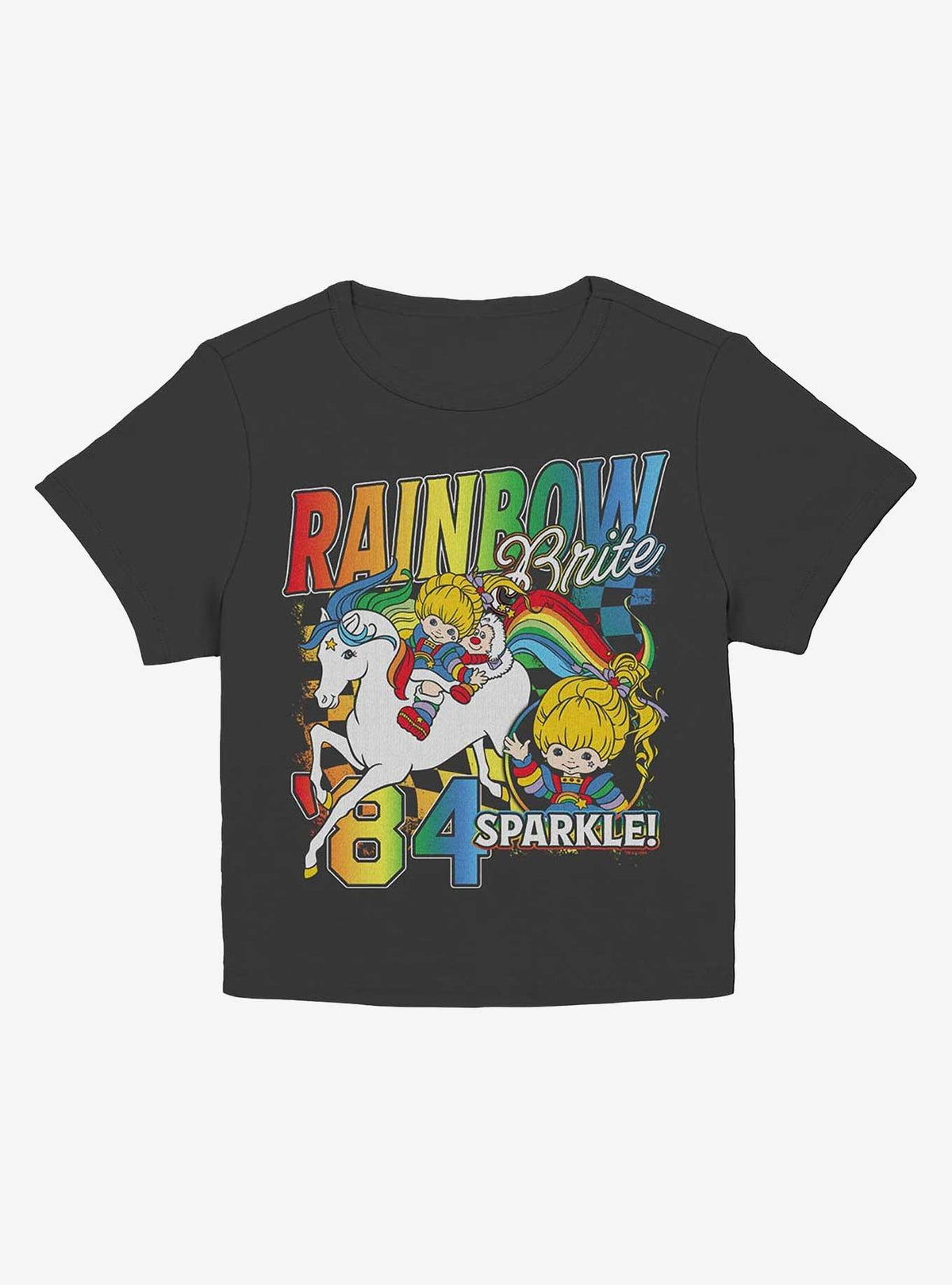Rainbow Brite Rainbow Racer Girls Baby T-Shirt