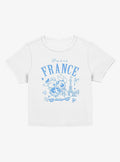The Powerpuff Girls In France Girls Baby T-Shirt
