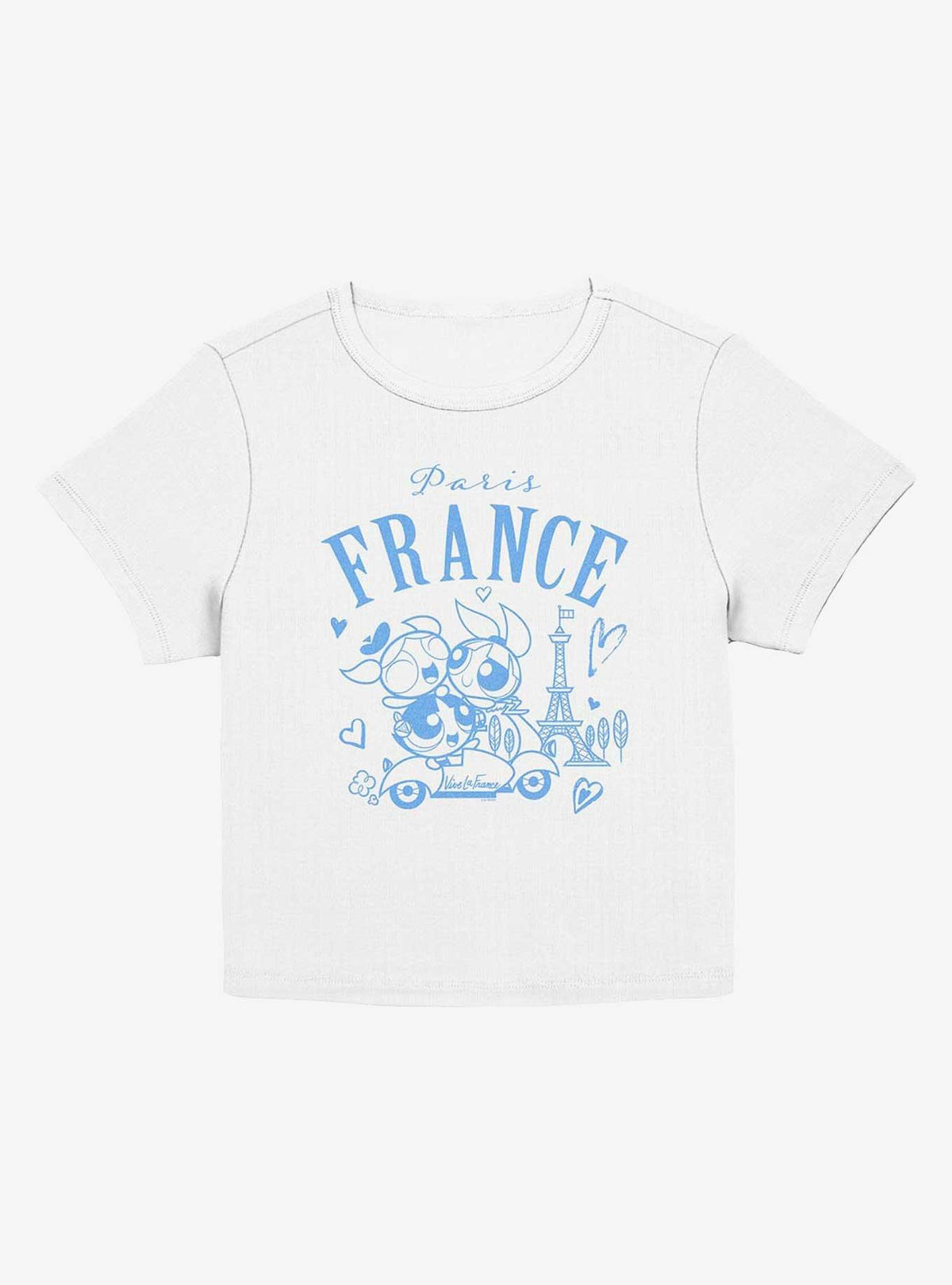 The Powerpuff Girls In France Girls Baby T-Shirt