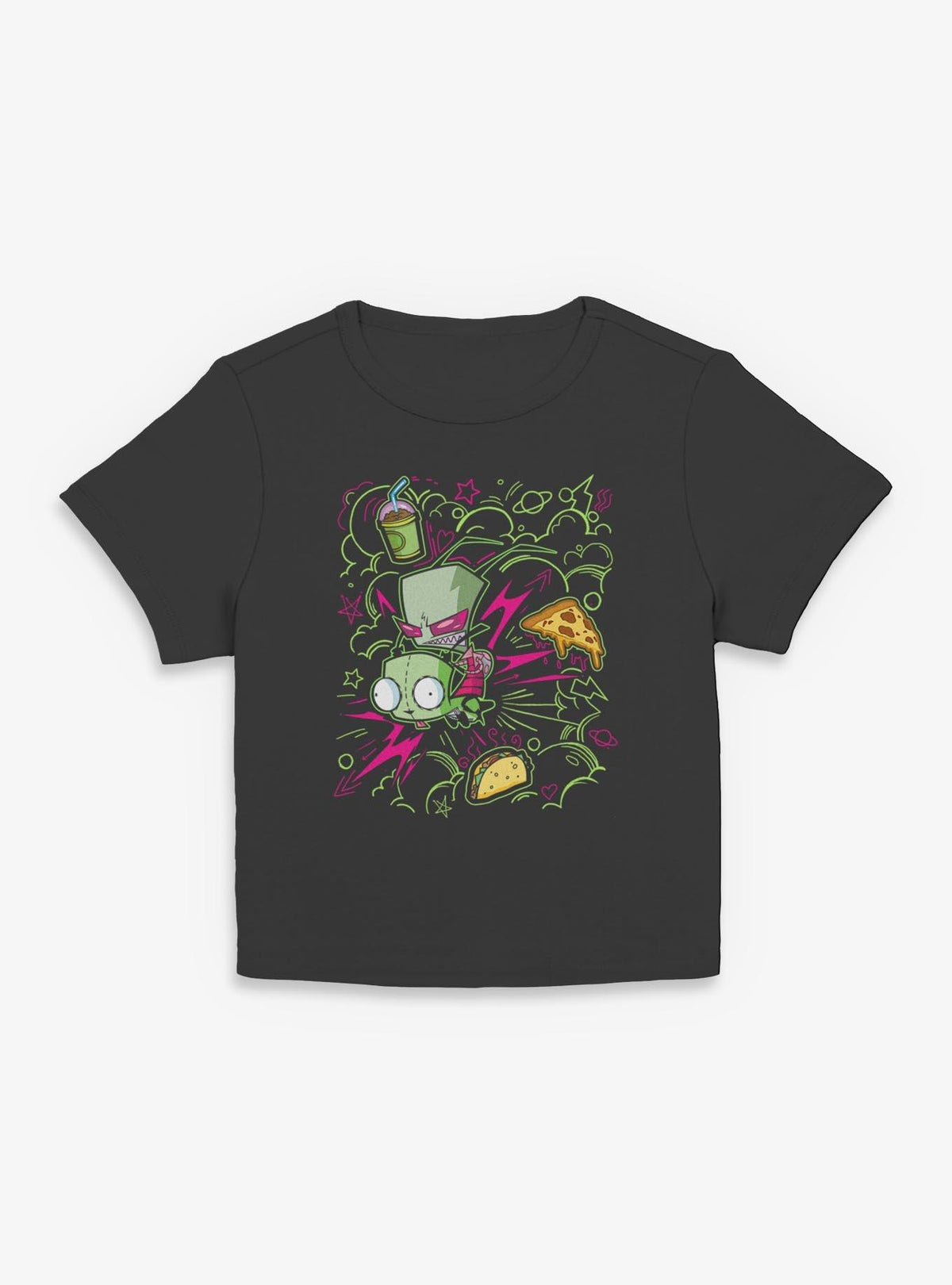 Invader ZIM Doodle Zim Girls Baby T-Shirt