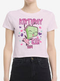 Invader Zim Birthday GIR Girls Baby T-Shirt