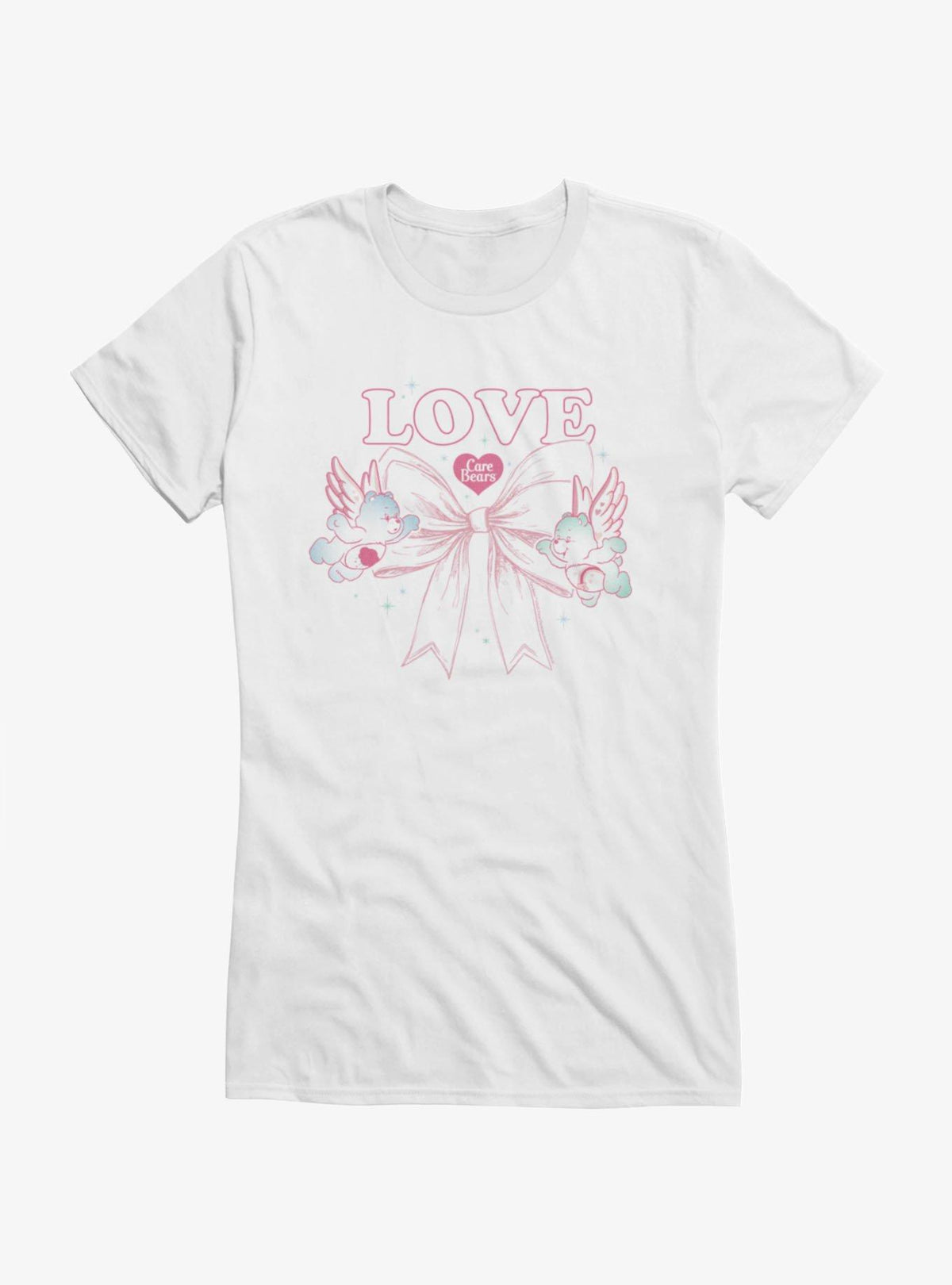 Care Bears Angel Love Bows Girls T-Shirt