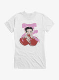 Betty Boop Valentine's Heart Cherries Girls T-Shirt