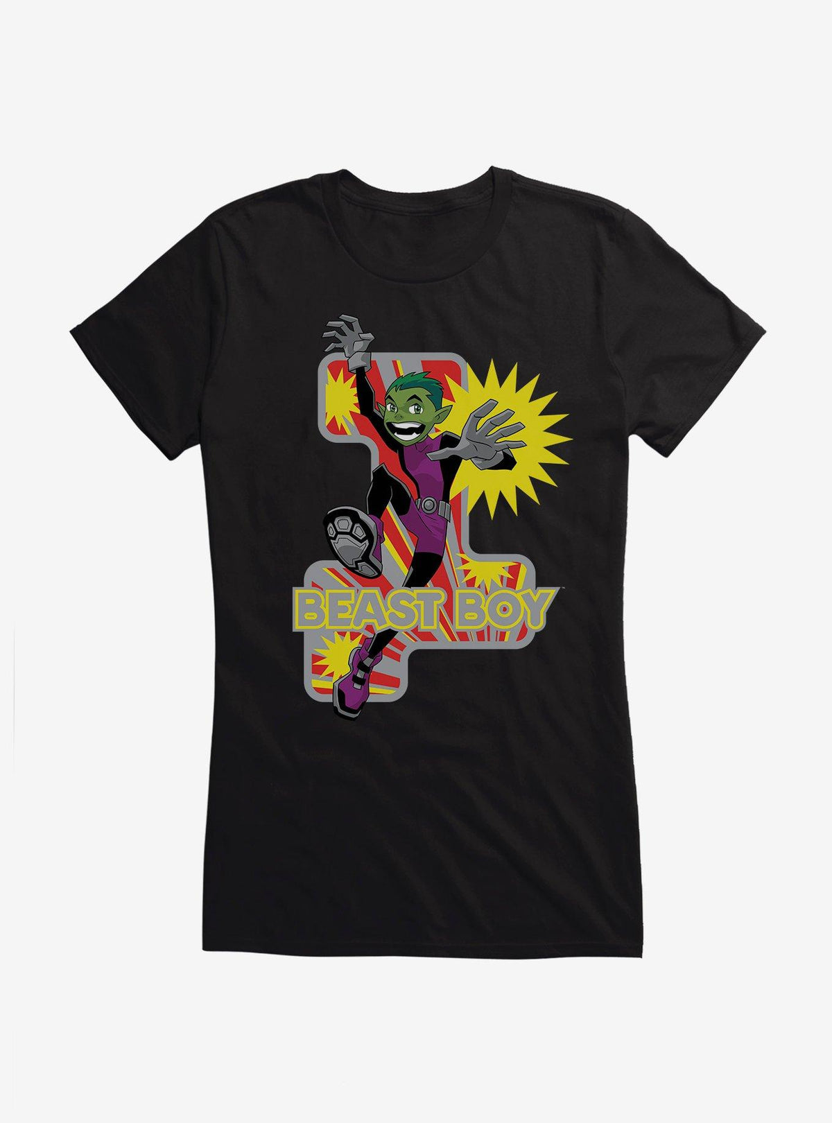 Teen Titans Beast Boy Girls T-Shirt