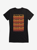 The Amazing World Of Gumball Stacked Logo Girls T-Shirt