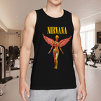 Nirvana In Utero Pink Winged Angel Graphic Tank Top product image featuring In Utero pink winged angel