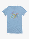 Care Bears Castle Playtime Finger Paint Girls T-Shirt