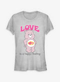 Care Bears Love Is A Happy Feeling Girls T-Shirt